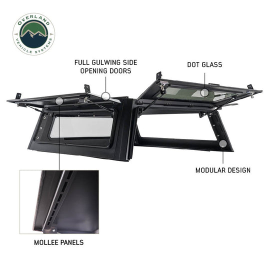 OVS Expedition Truck Cap With Full Wing Doors