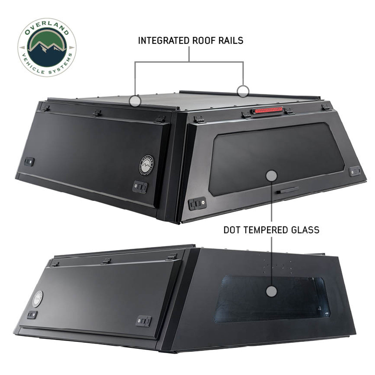 OVS Expedition Truck Cap With Full Wing Doors