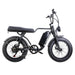 NAKTO F2 electric bike with wide fat tires, sturdy frame, and mountain bike styling ready for off-road terrain