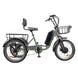 NAKTO S02 electric trike with three wheels, comfortable seat, and battery pack mounted on frame