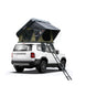 Naturnest Orion Pro rooftop tent deployed on vehicle roof with expanded cabin space and ventilation vents visible