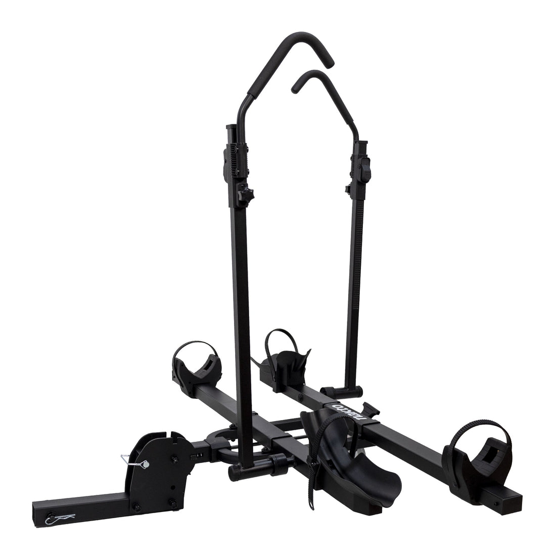 NAKTO universal bike rack mounted on vehicle with bicycle securely attached