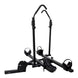 NAKTO universal bike rack mounted on vehicle with bicycle securely attached