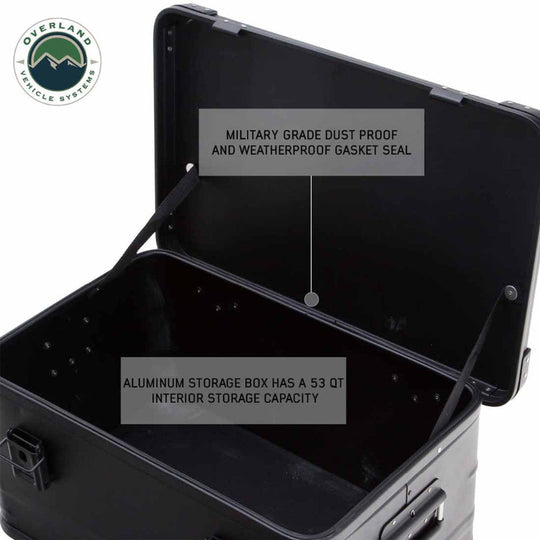 OVS Aluminum Box Storage 53 QT