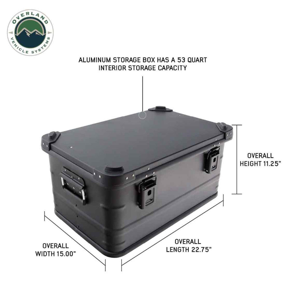 OVS Aluminum Box Storage 53 QT