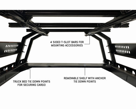 Overland Vehicle Systems Discovery Rack For Mid & Full Size Trucks