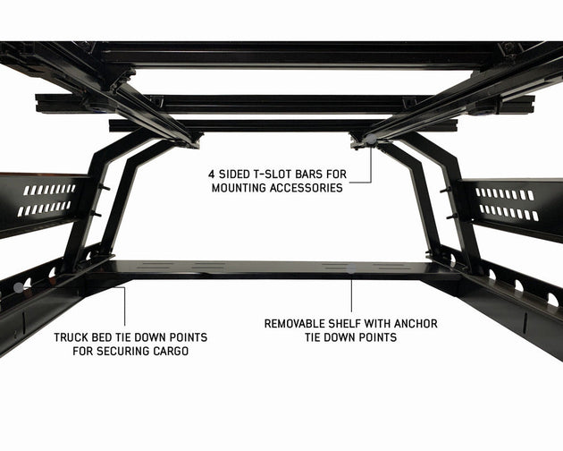 Overland Vehicle Systems Discovery Rack For Mid & Full Size Trucks