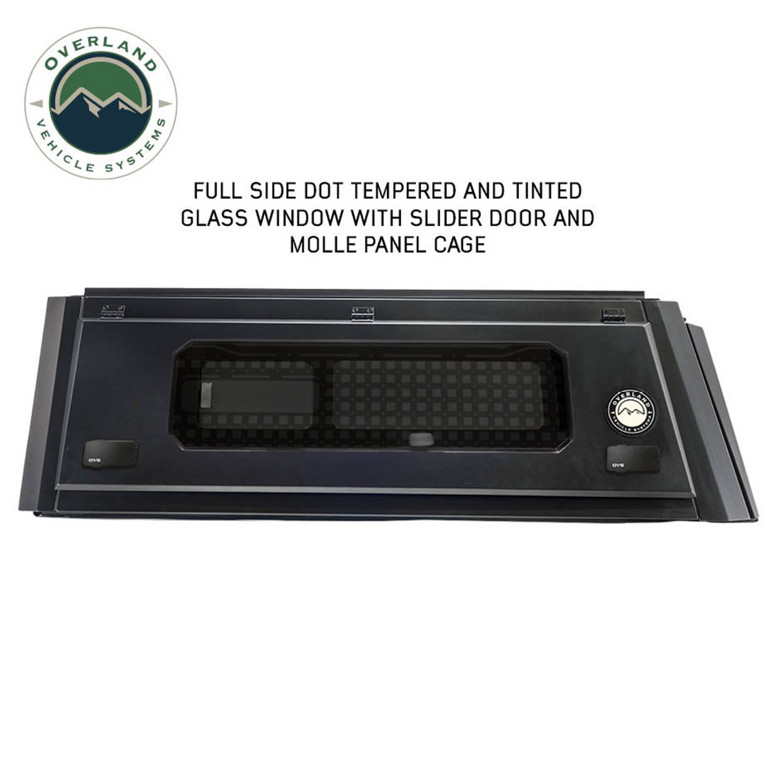 OVS Expedition Pro+ Truck Cap W/ Full Windows, Wing Doors, and 3rd Brake Light