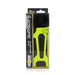 NAKTO Foldable Bike Lock showing compact folded design with metal plates and secure locking mechanism