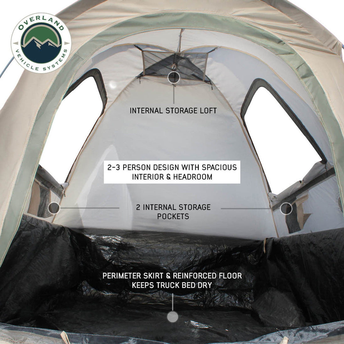 OVS LD TACT Truck Bed Tent