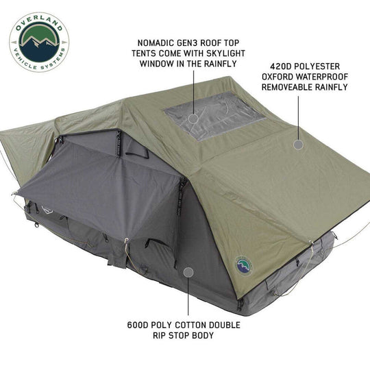 OVS HD Nomadic 3 Standard Roof Top Tent