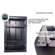 OVS Camp Cargo Box Kitchen With Slide Out Sink, Cooking Shelf and Work Station