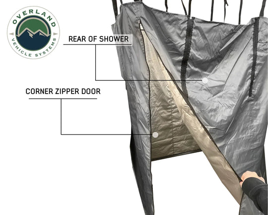 OVS HD Nomadic Car Side Shower Room
