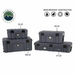 OVS D.B.S. - Dark Grey 117 QT Dry Box With Drain and Bottle Opener