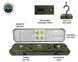 Overland Vehicle Systems Encounter Camping Light