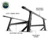 Overland Vehicle System Freedom Rack w/ Cross Bars & Side Supports