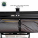 OVS HD Nomadic 180 LTE Awning - with Black Travel Cover Universal