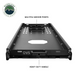 Overland Vehicle Systems Heavy Duty Fridge Slide - Black Powder Coat Universal
