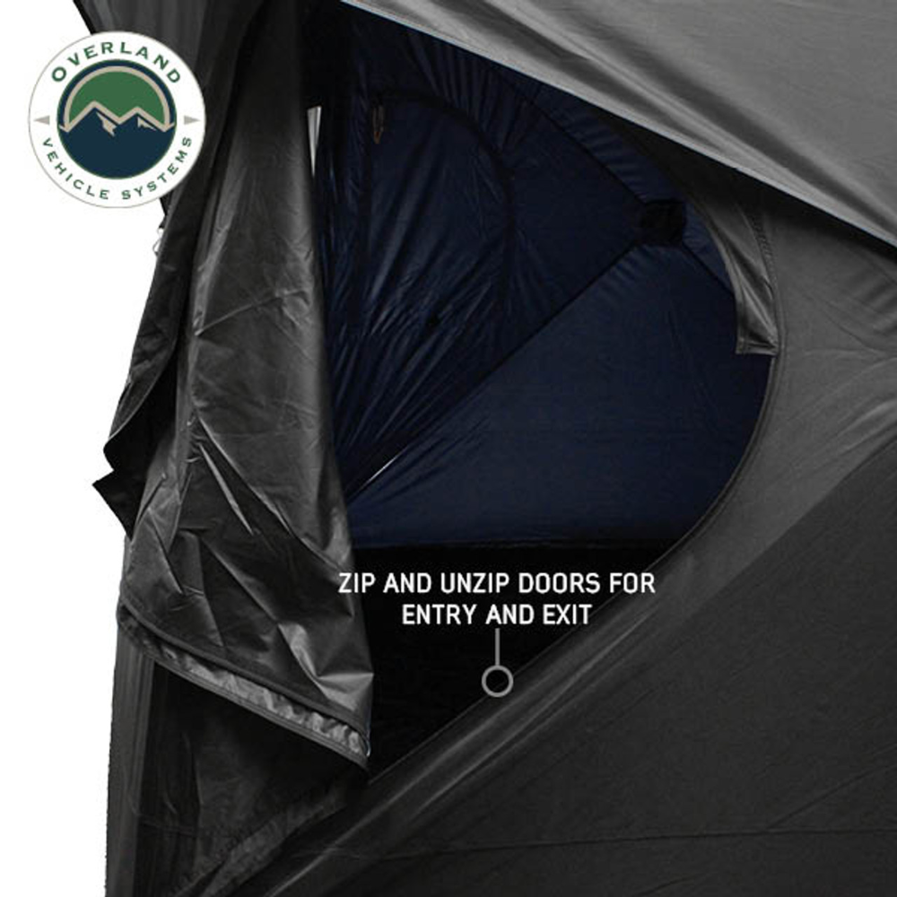 OVS Hubcentric Ground Tent - Black Body & Grey Rainfly