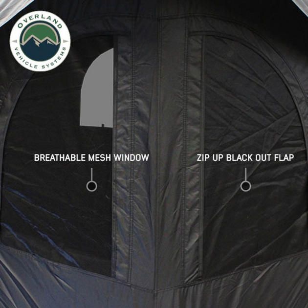 OVS Hubcentric Ground Tent - Black Body & Grey Rainfly