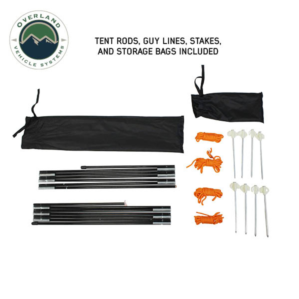 OVS Hubcentric Ground Tent - Black Body & Grey Rainfly