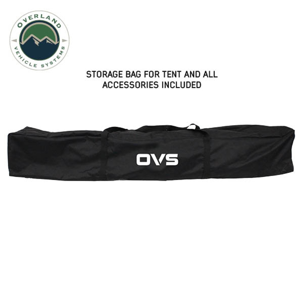 OVS Hubcentric Ground Tent - Black Body & Grey Rainfly