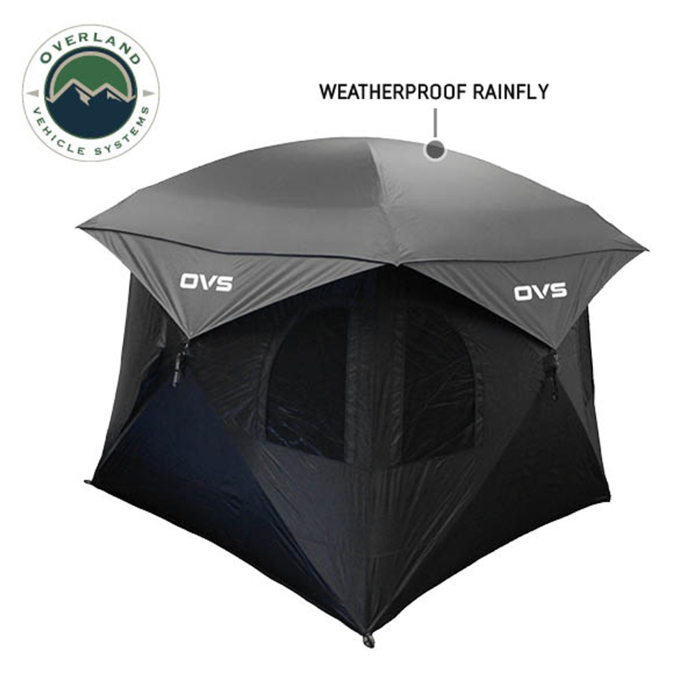 OVS Hubcentric Ground Tent - Black Body & Grey Rainfly