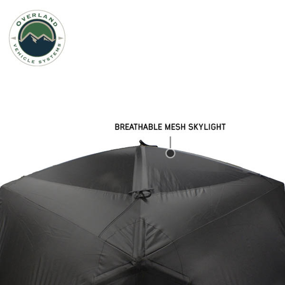OVS Hubcentric Ground Tent - Black Body & Grey Rainfly
