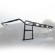 Overland Vehicle Systems King 4WD roof rack installed on Ford Bronco 4-door hard top with adventure gear mounted