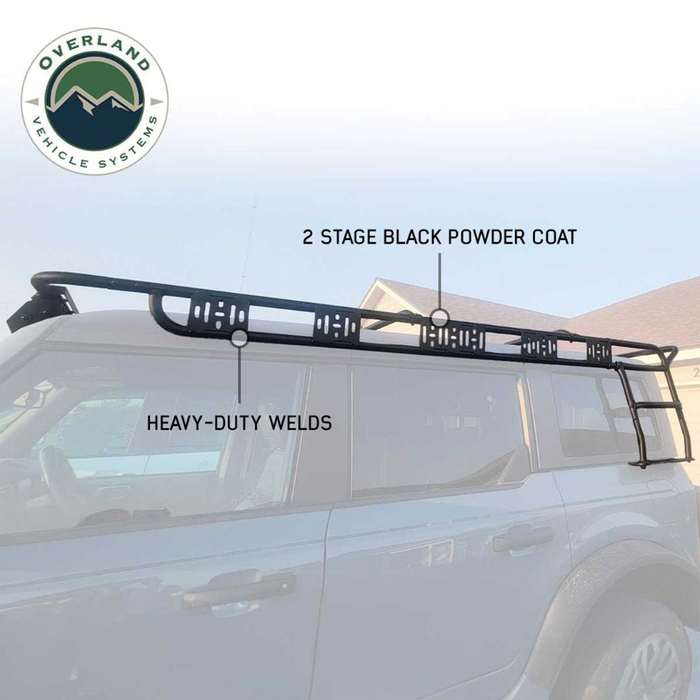 OVS King 4WD Roof Rack 4 Door with Hard Top For Ford Bronco 2021 – 2023