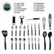 Overland Vehicle Systems Overland Kitchen Kit - 24 Piece Cooking and Utensil Kit, Hanging Carrying Case