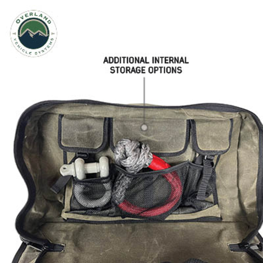 OVS Large Recovery Bag with Handle & Straps - #16 Waxed Canvas Storage