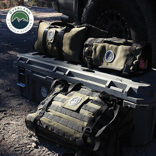 OVS Large Recovery Bag with Handle & Straps - #16 Waxed Canvas Storage