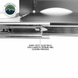 Overland Vehicle Systems Large Refrigerator Tray and Sink Slide - Black Powder Coat Universal