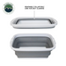 Overland Vehicle Systems Large Refrigerator Tray and Sink Slide - Black Powder Coat Universal