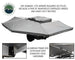 Overland Vehicle Systems 270 Awning for Mid-High Roofline Van