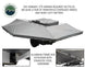 Overland Vehicle Systems 270 Awning for Mid-High Roofline Van