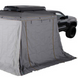 Overland Vehicle Systems Nomadic 270 LTE awning walls attached to vehicle passenger side creating enclosed shelter space