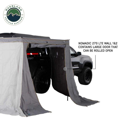 OVS Nomadic 270 LTE Awning Walls 1 and 2 - Passenger Side