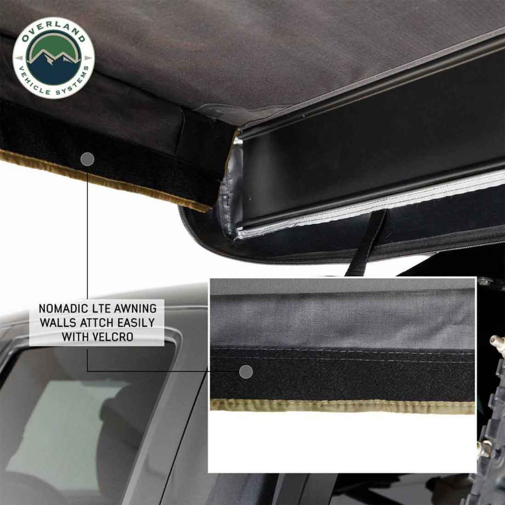 OVS Nomadic 270 LTE Awning Walls 1 and 2 - Passenger Side