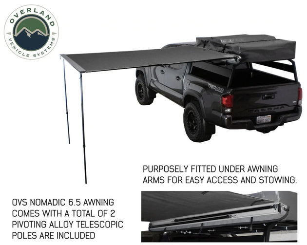 Overland Vehicle System Nomadic Side Awning