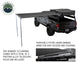 Overland Vehicle System Nomadic Side Awning