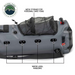 Overland Vehicle Systems Portable Camp Shower - 23 QT, Nozzle & Accessories