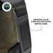 Overland Vehicle Systems Propane Bag with Handle & Straps - #16 Waxed Canvas Storage