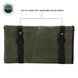 Overland Vehicle Systems Rolled General Tool Storage Bag - #16 Waxed Canvas