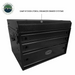 Overland Vehicle Systems Ultimate 39 Piece Utensil Set - Black Powder Coat Universal