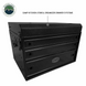 Overland Vehicle Systems Ultimate 39 Piece Utensil Set - Black Powder Coat Universal