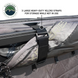 OVS XD Nomadic 270 - Awning W/Lights & Black Out Grey Hex, Black Trim & Black Travel Cover