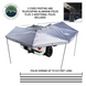 OVS XD Nomadic 270 - Awning W/Lights & Black Out Grey Hex, Black Trim & Black Travel Cover
