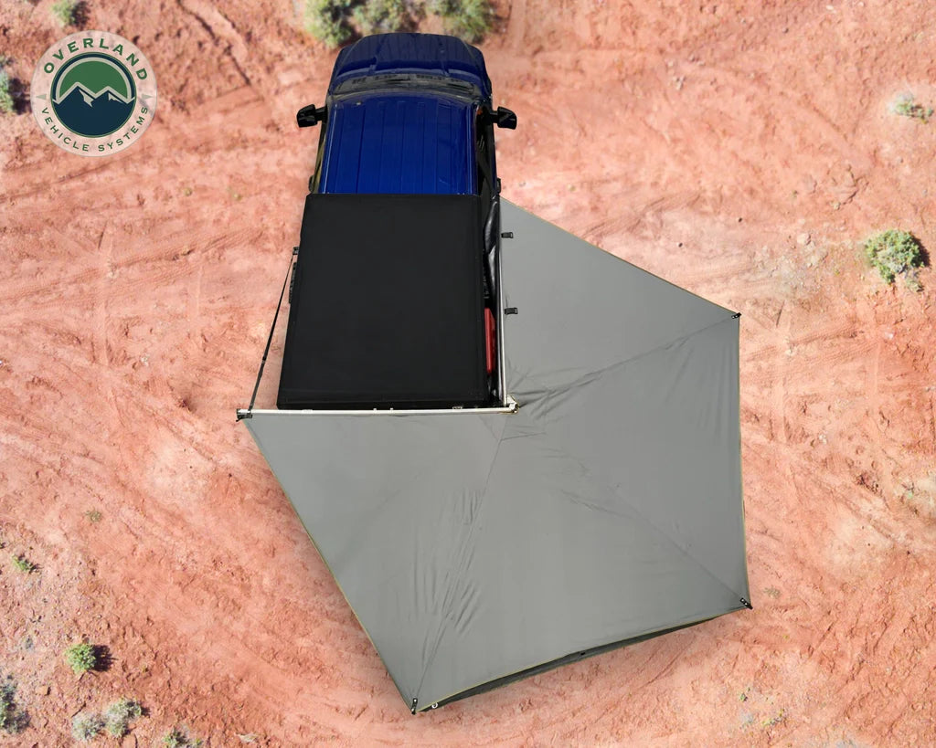 Overland Vehicle Systems Lite 270 Awning w/ Black Cover